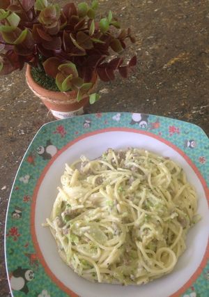 Foto resep Spagheti Carbonara Special Brokoli
