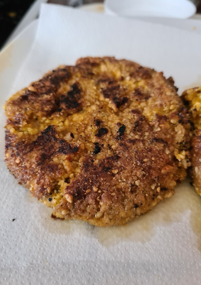 Una foto de Hamburguesas de tofu y boniato