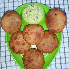 Mix Vegetable Cheesy Paneer Kachori Welcoming Monsoon A picture of Mix Vegetable Cheesy Paneer Kachori Welcoming Monsoon.
