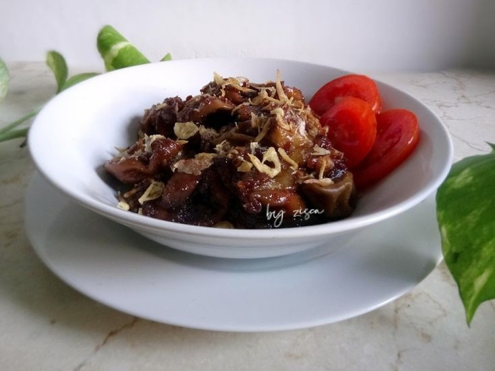 Wajib coba! Resep membuat Bacem Usus Sapi dijamin menggugah selera