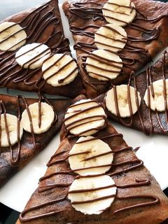 صورة لوصفة كريب بالشكولاطة