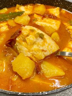 Una foto de Guiso de bacalao con patatas