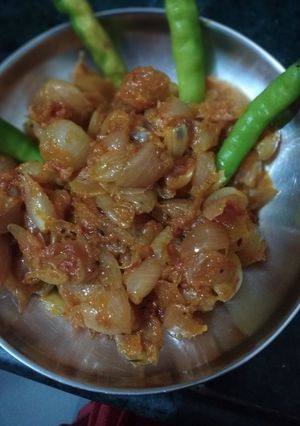 A picture of प्याज बेसन की सब्जी #sep.