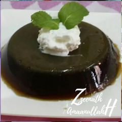 A picture of Japanese Coffee Jelly.