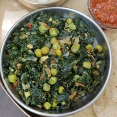 A picture of Methi Sabzi.