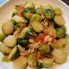 A picture of Sauteed Brussels Sprouts.