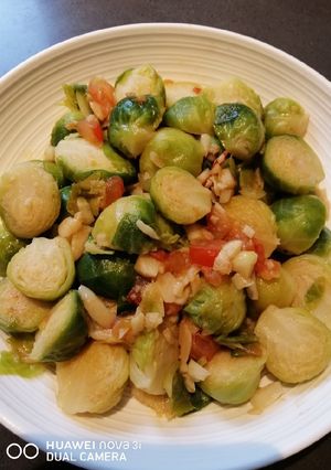 A picture of Sauteed Brussels Sprouts.