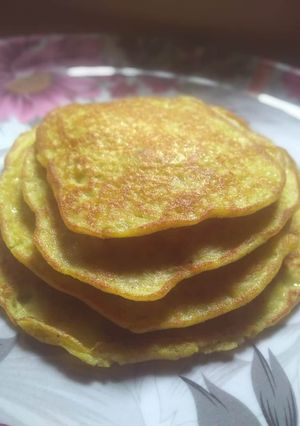 ওটস রাঙাআলুর প্যানকেক(oats raanga aloor pancake recipe in Bengali) রেসিপির প্রধান ছবি