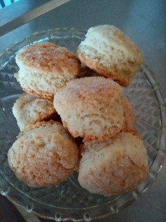Una foto de Scones dulces (con aceite)