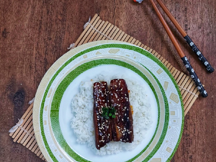 Bagaimana Membuat Donburi Terong Bakar yang Bikin Ngiler