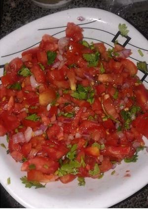 A picture of Kachumbari.