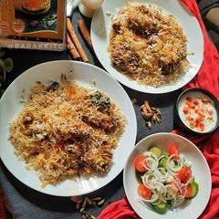 Chicken Dum Biryani A picture of Chicken Dum Biryani.