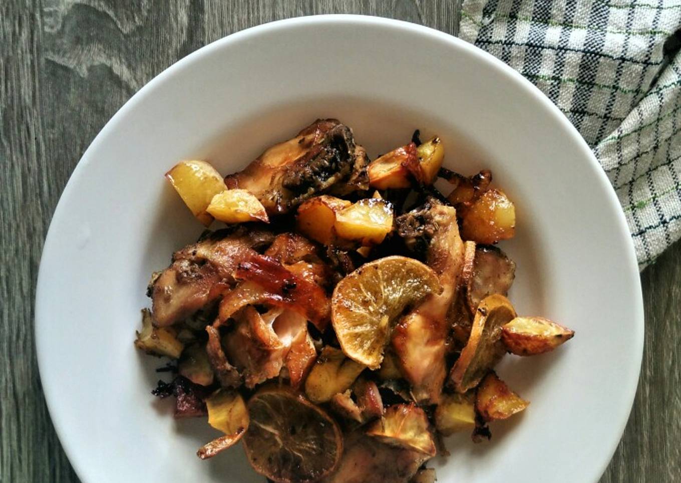 Roasted Chicken with Lemon Butter