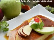 Gambar garnish gula karamel