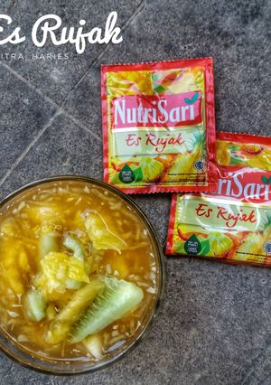 Foto resep Es Rujak Nutrisari