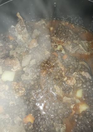 Una foto de Guiso de Lentejas