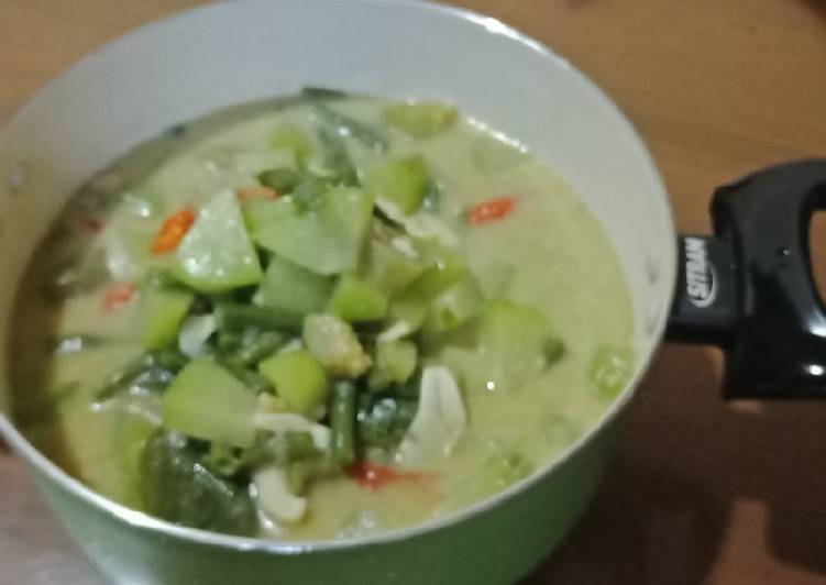 Sayur lodeh sederhana