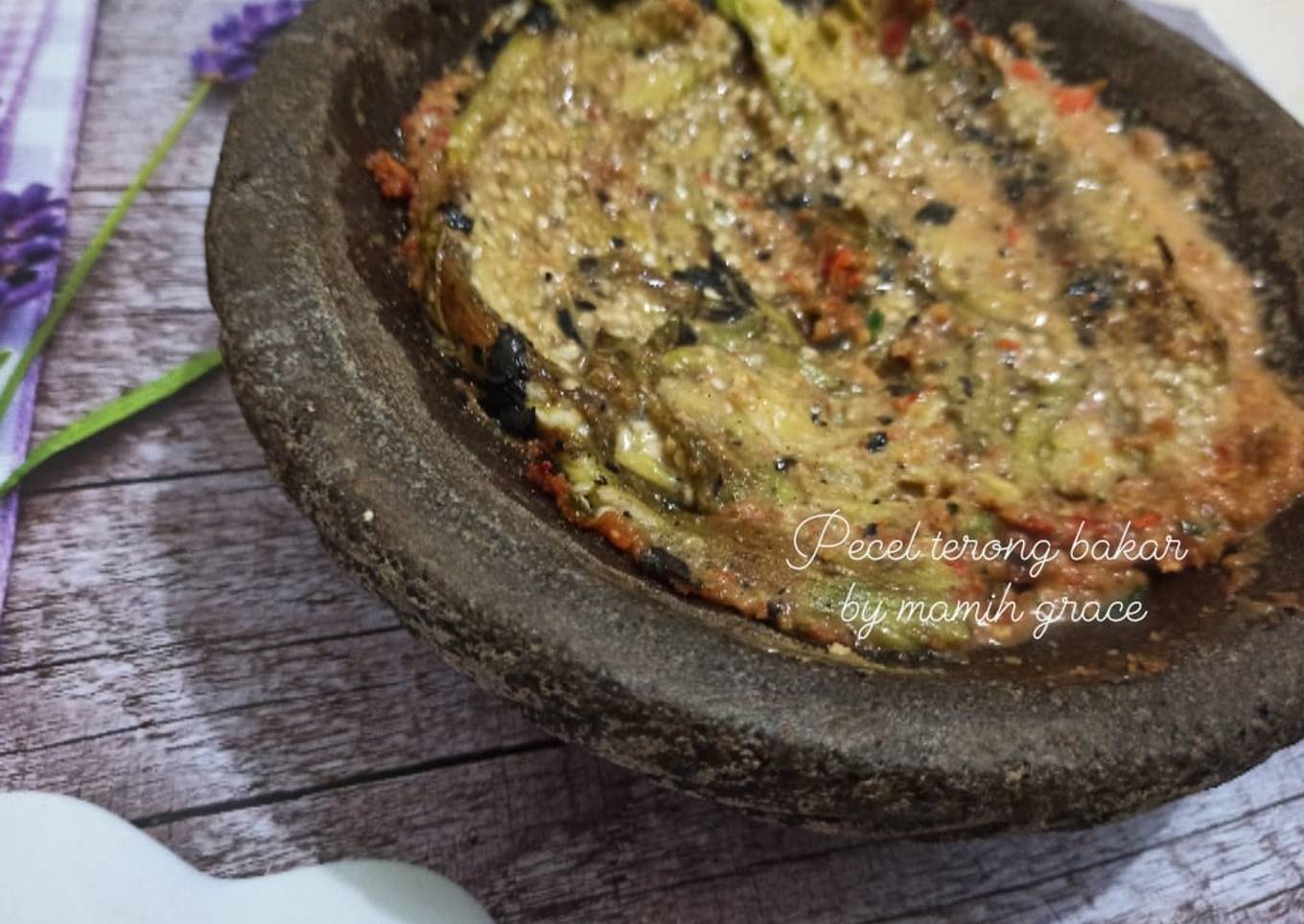 PECEL TERONG BAKAR by mamih grace