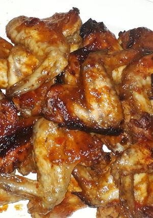 A picture of Sticky Chicken Wings.