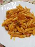 Macarrones con lomo