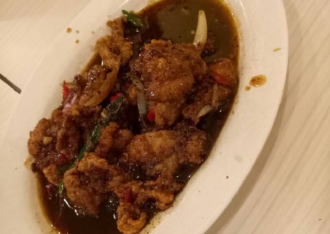 Resep Ayam Lada Hitam Oleh Juliana Huang Cookpad