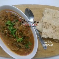 A picture of Dry Fish(Busasshen Kifi)Peppersoup.
