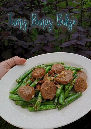 Foto resep Tumis Buncis Bakso