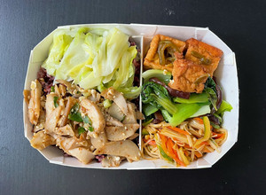 [蔬食便當］金沙杏鮑菇 的食譜成品照片