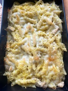 Sajtos rakott tészta recept fotója