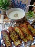🤍 Homemade Mushroom Soup / Sup Cendawan 🇲🇾
