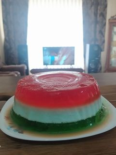 عکسی از دستور ژله چند رنگ