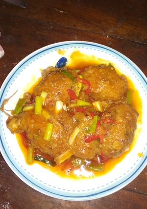 Foto resep Bola kentang saus asam manis
