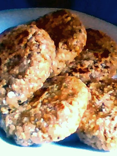 Una foto de Galletas veganas y veloces de avena y maní (sin horno)