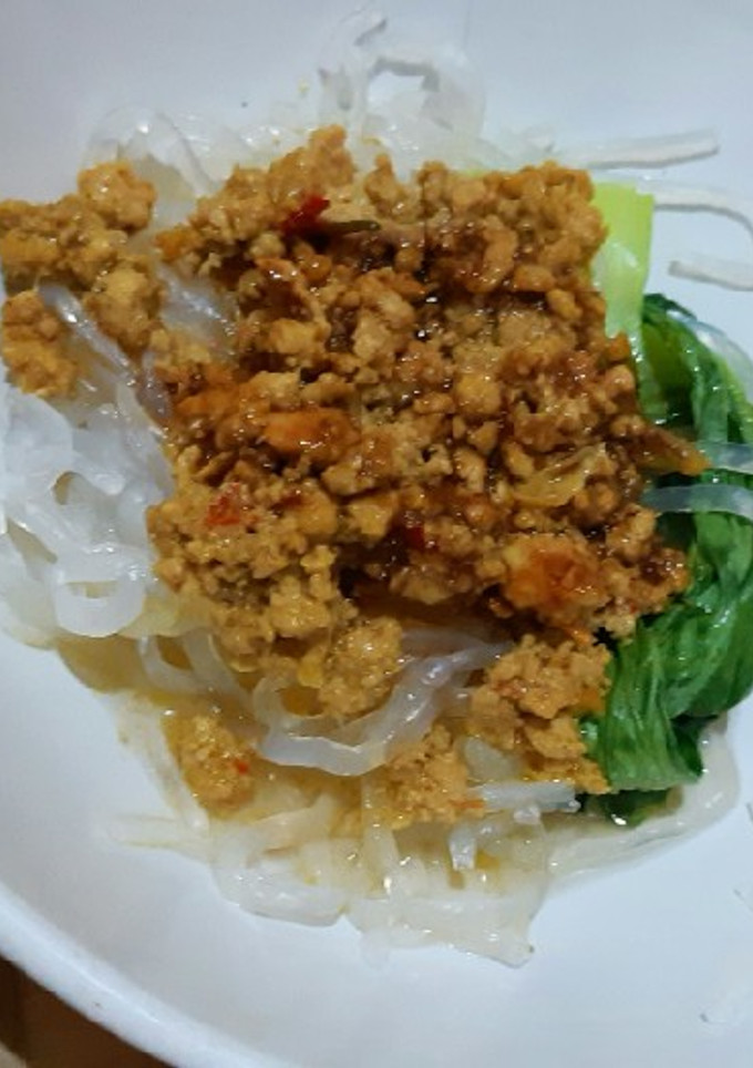 Foto resep Mie Shiratake Ayam