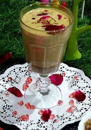 A picture of Kesar Pista Thandai.