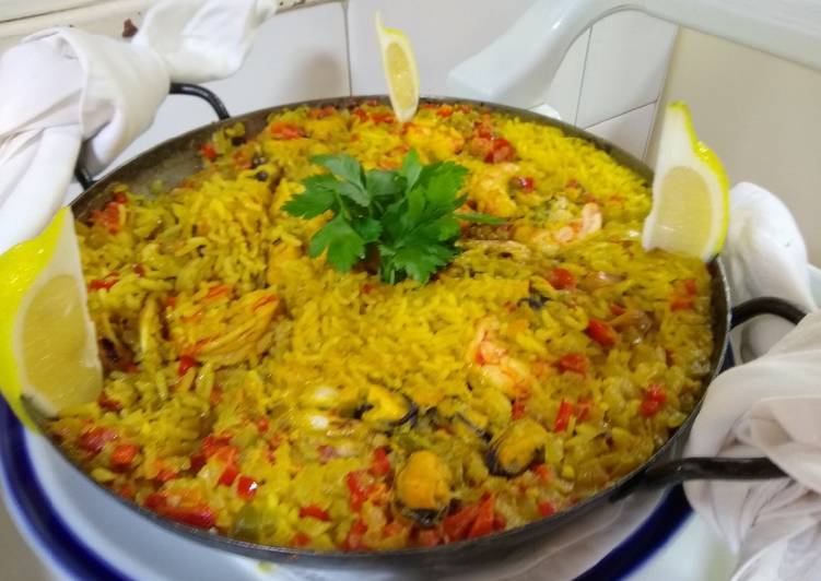Paella al estilo fácil