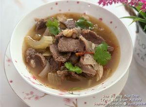Gambar Sup Daging Ala Thai (Versi Pes Sup Siam Adabi)