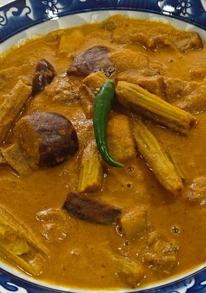 A picture of Mixed Vegetable Curry.