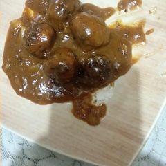 A picture of Veg Manchurian.