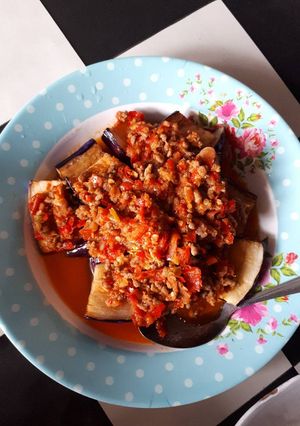 Foto resep Terong sambel daging