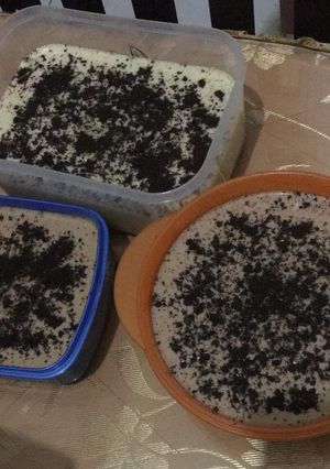 Foto resep Es Krim Lembut Taburan Oreo