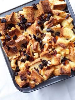 Foto resep Pudding Roti Tawar Sederhana