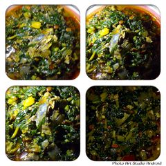 A picture of Vegetable soup.