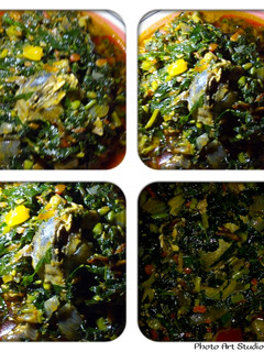 A picture of Vegetable soup.