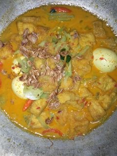 Foto resep Sambal goreng Jipang (labu siam) rambak tahu telur