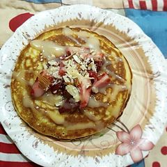 A picture of Strawberry Pancakes.