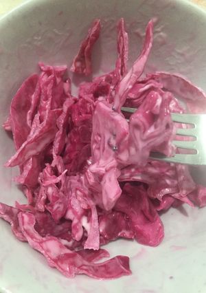 عکسی از دستور سالاد کلم رستورانی خفن