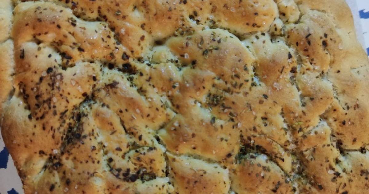 Pan Focaccia Receta de Eddy Rocha- Cookpad