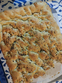 Una foto de Focaccia italiana