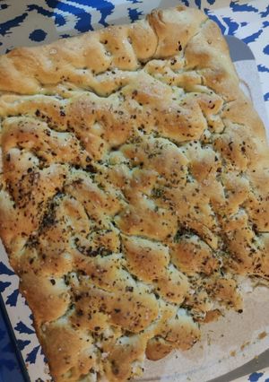 Una foto de Focaccia italiana